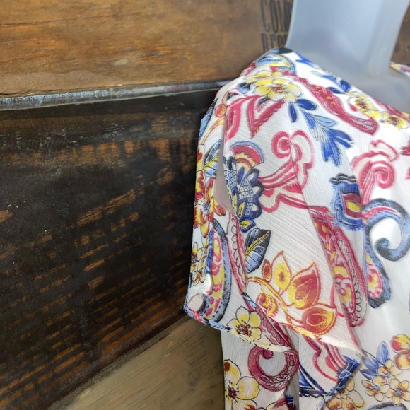 NWT Apt.9 Bandana asymmetrical Top M - Picture 7 of 13